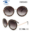 Round Shape Acetate Sunglasses (HMS463)